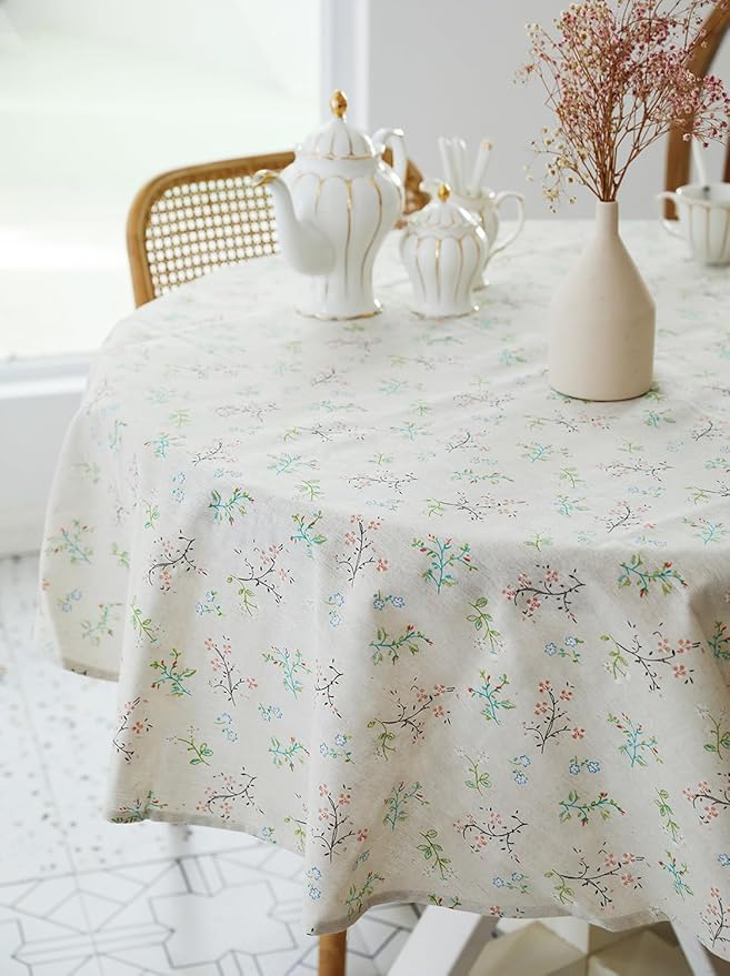 YiHomer Pastoral Round Tablecloth - Image 5