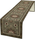 Vintage Paisley Floral Table Runner by Unknown
