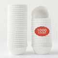 1.4 inch 1000-Count Mini Cupcake Liners Bright Colorful Muffin Baking Cups by CHENZEM