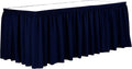 Ultimate Textile Pleat Polyester Fabric Table Skirt by UltimateTextile