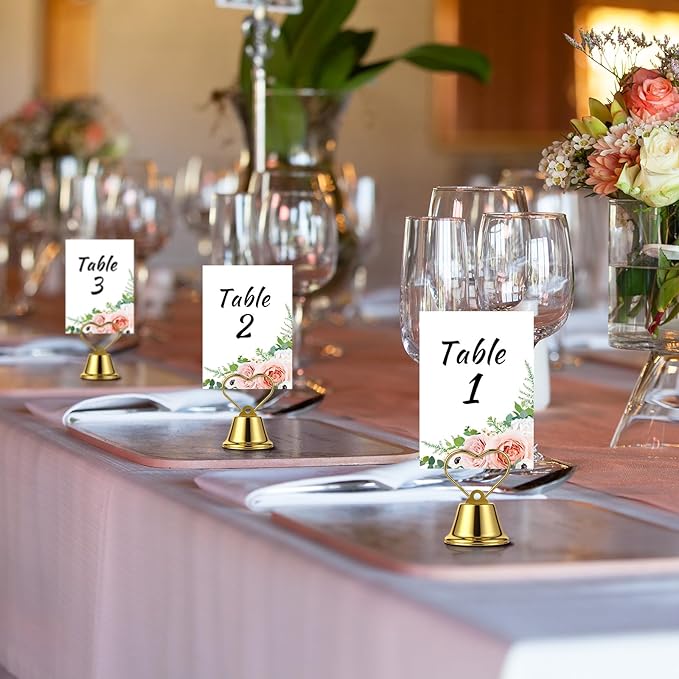 24 Pcs Table Number Holders Place Card Holders - Image 4