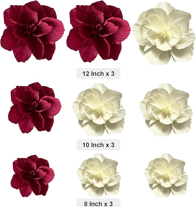 BRT Bearingshui Crepe Paper Flowers Decoration - Image 2