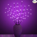 Led Branch Light Battery Operated Lighted Branches Vase Filler Willow Twig by XIANMU