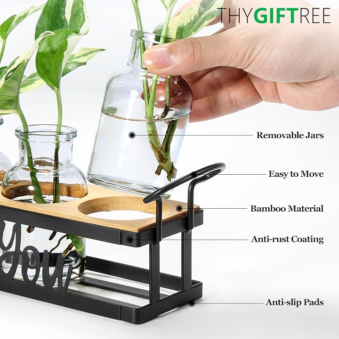 THYGIFTREE Plant Propagation Stations, Mothers Day Plant Lover Gifts - Image 2
