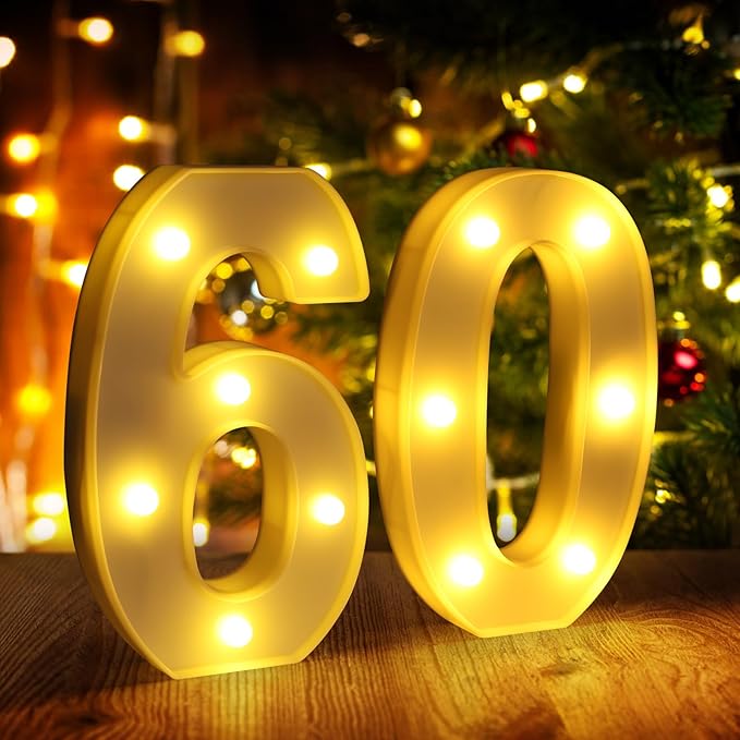 60th Birthday Decorations for Women Men, Happy 60 Birthday Decorations for by funsky