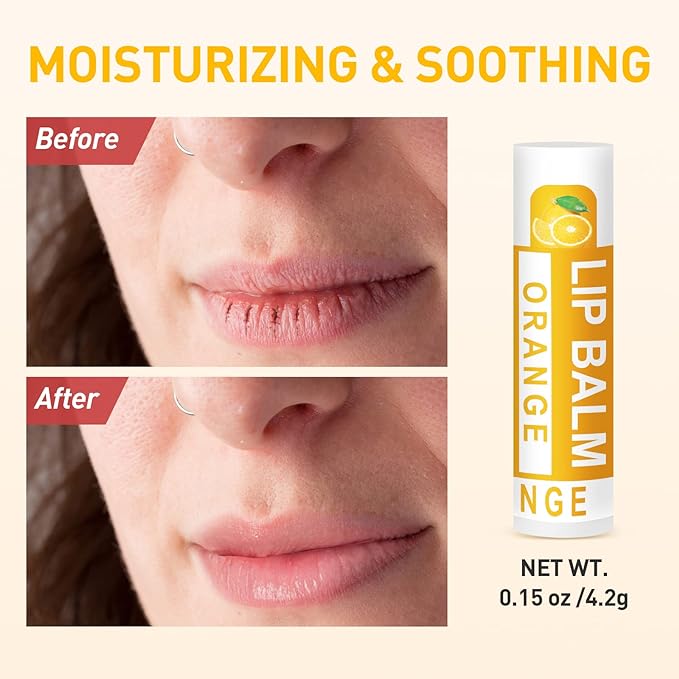 DMSKY Natural Lip Balm Bulk 60 Pack, Moisturizing Lip Balm - Image 4