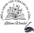 Personalized Book Stamp by Sngeirkn