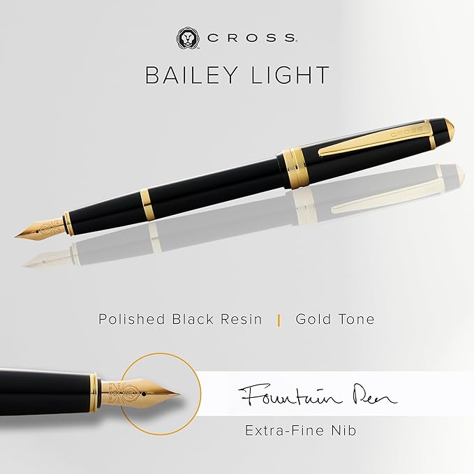 Cross Bailey Light Refillable Fountain Presented in a Everyday Gift Box - Image 2