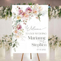 Personalized Welcome To Our Wedding Sign, Wedding Decorations, Flowers Wedding by Custom