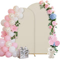 Wedding Arch Covers Arch Backdrop Cover Arch Stand Covers 7.2FT 6FT Set 2 Arch by Unknown