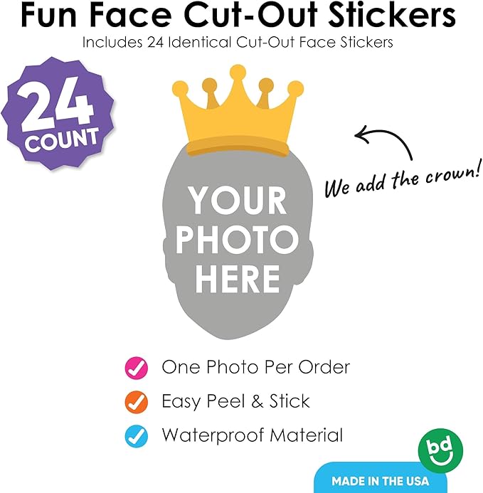 Big Dot of Happiness Custom Photo Crown - Image 4
