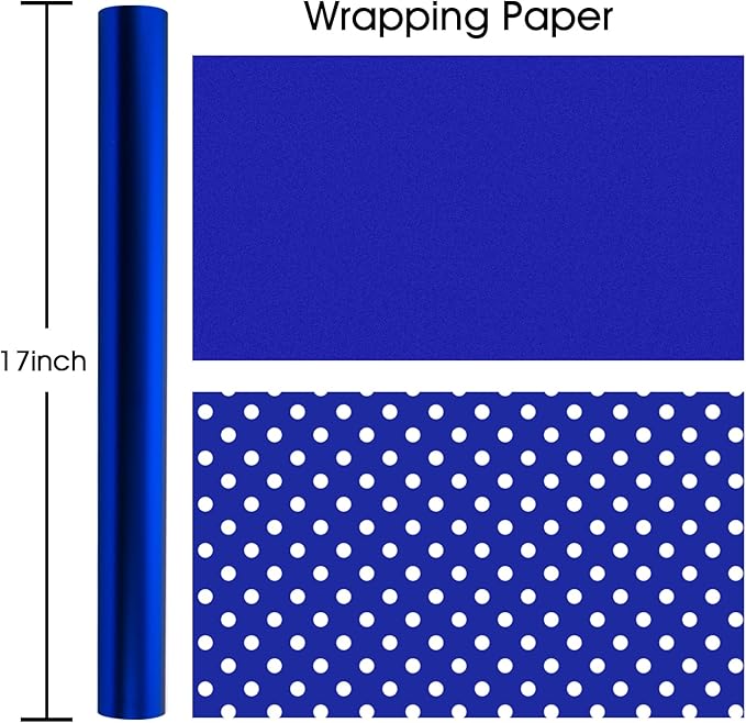 Garbendy Gift Wrapping Paper Roll-Solid Color Pearly-Lustre Paper, Valentine's - Image 2