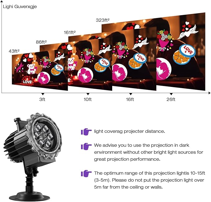 Christmas and Halloween Projector Lights Outdoor Holiday Decoration - Image 3
