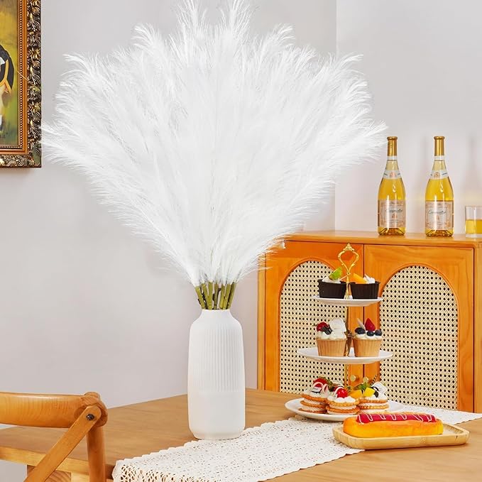 35" Faux Pampas Grass Decor - Image 8