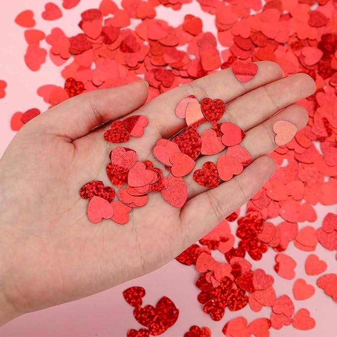 MARFOREVER Red Hearts Confetti - Image 4