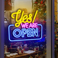 Ineonlife Open Neon Signs, Bright Led Light High Visibility Advertisement Board by ineonlife