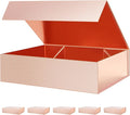 PACKHOME 6 Large Gift Boxes 13.5x10x3.5 Inches, Sturdy Shirt Boxes by PACKHOME