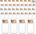 JIUYUE 10 pcs 50 ml Small Glass Bottles by JIUYUEGlassjewelryfactory