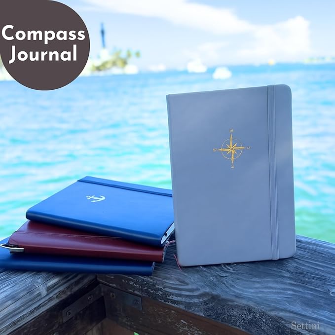 SETTINI Lined Journal, 192 Archival-Quality Pages, QuillEase Bleed-Free Paper - Image 4