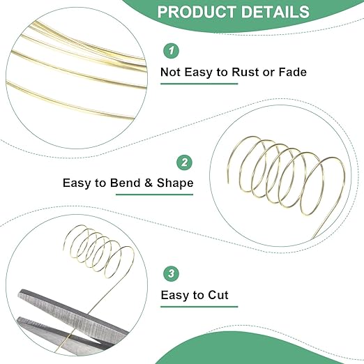0.2mm Jewelry Wire, 32 Gauge 328FT Craft Wire Copper Beading Wire - Image 2