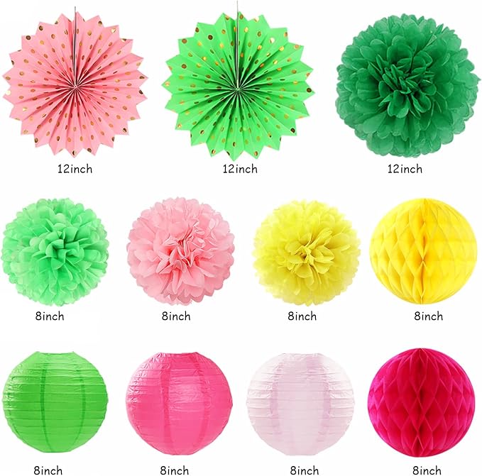 Hawaiian Luau Birthday Party-Decorations Supplies - Image 3