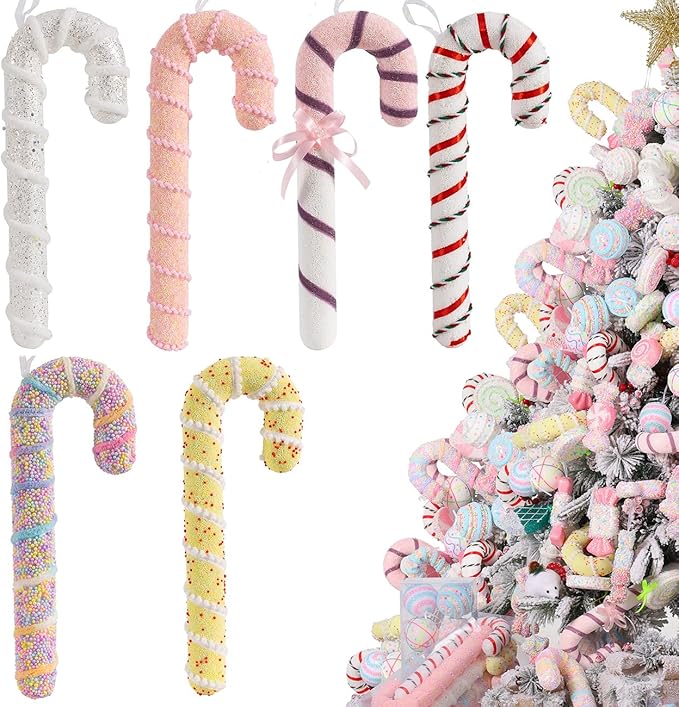 LANGXUN 6pcs Candy Land 2025 Xmas Birthday Party Wedding Suppiles Decoration by LANGXUN
