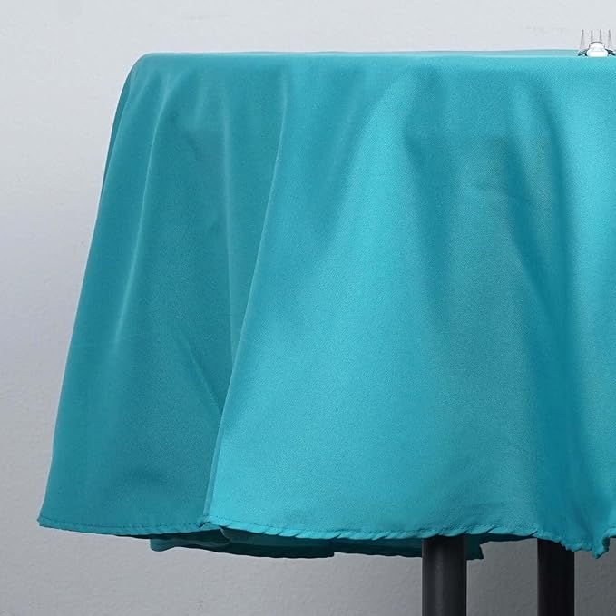 Efavormart Round Tablecloth, 90 Inch Stain & Wrinkle Resistant Washable Table - Image 6