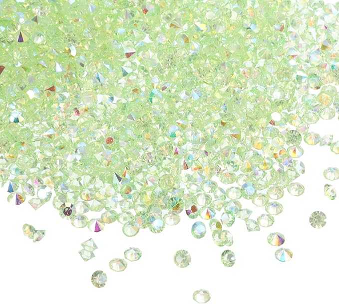 PATIKIL 14000Pcs Wedding Table Scatter Confetti Crystals 3mm Acrylic Diamonds by PATIKIL