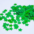 Green Star Confetti, Foil Glitter Table Confetti, Sparkling by Tim%26Lin