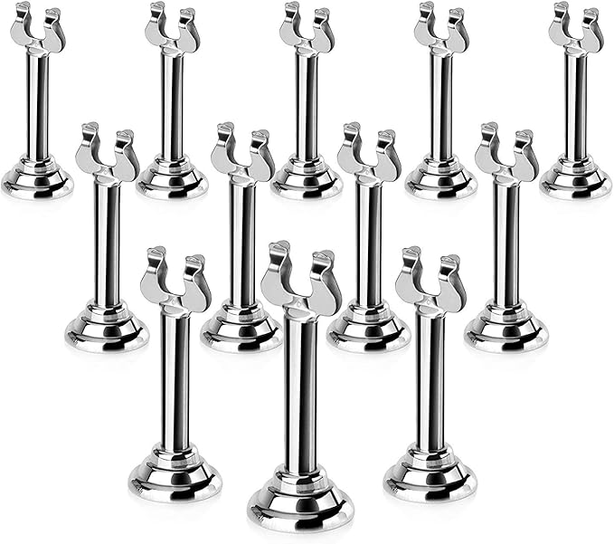 New Star Foodservice 23459 Harp Clip Style, Place Card/Table Number Holder by NewStarFoodservice