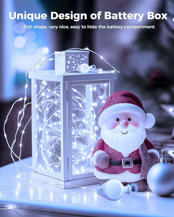 btfarm 6 Pack Fairy Lights Battery Operated, 7FT 20 LED Mini String Lights - Image 2