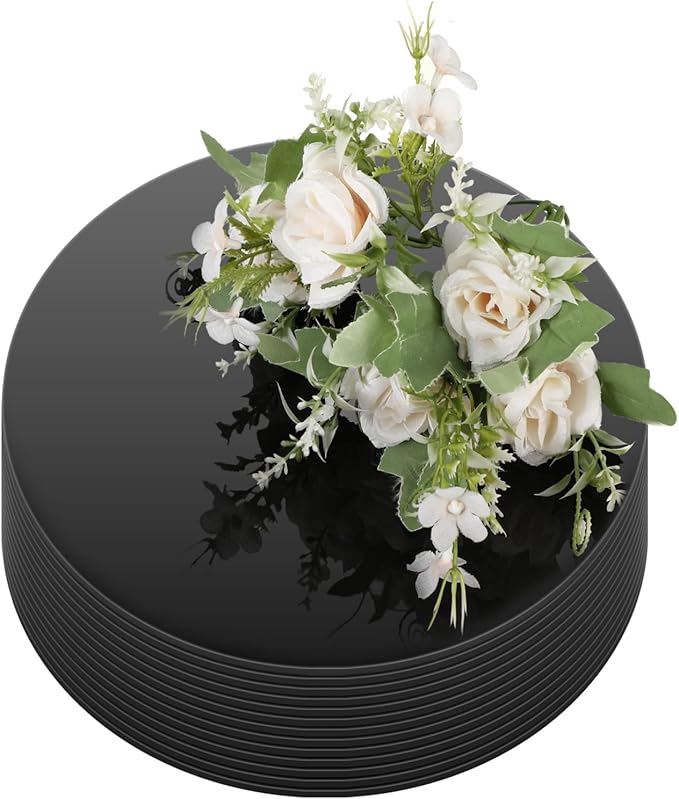 Thyle 12 Pcs 10 Inch Acrylic Round Mirrors by Thyle