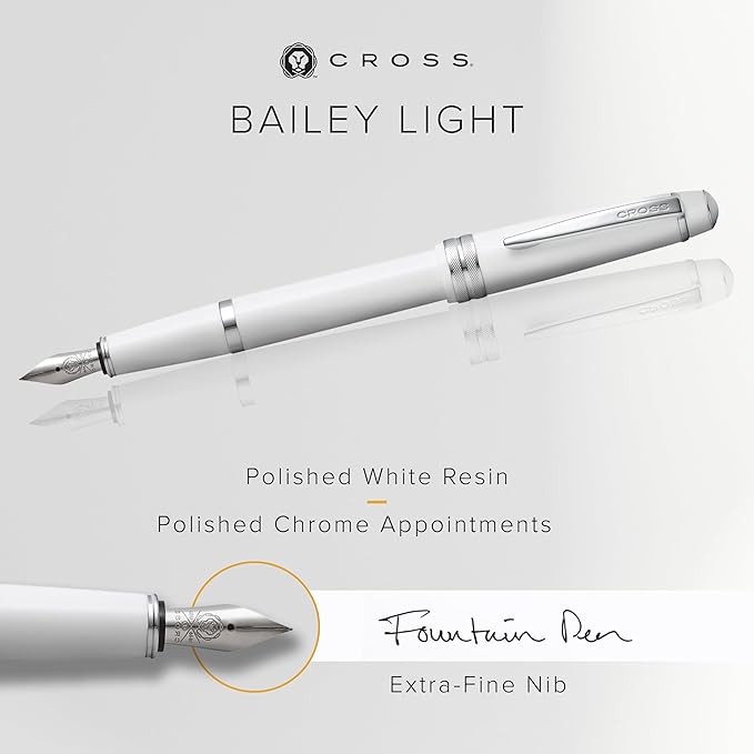 Cross Bailey Light Refillable Fountain Presented in a Everyday Gift Box - Image 2