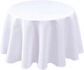 Biscaynebay Textured Fabric Round Tablecloths 60 Inches by Biscaynebay
