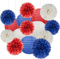 Red White Blue Party Decorations by HongTongTong