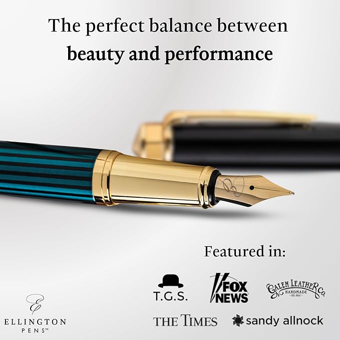 Ellington Pens Luxury Fountain Pen Set- Fountain Pens - Image 2