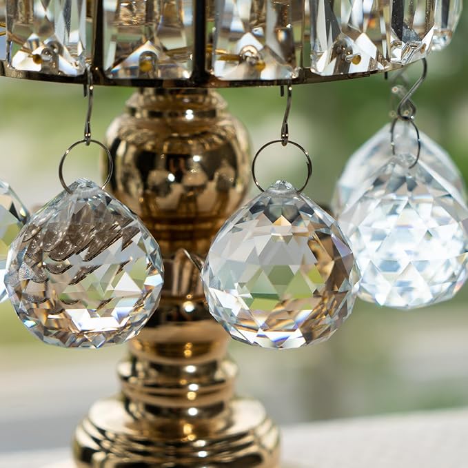 24pcs Clear Crystal Decorative Ball Prism Suncatchers - Image 7