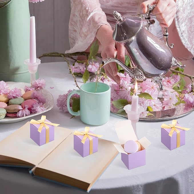 Jutom 100 Pcs Mini Favor Boxes Extra Small Candy Boxes Paper - Image 6