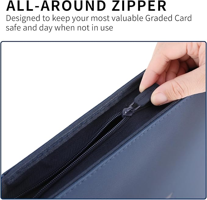 Snekdy premium 1024-pocket trading card binder, 16-pocket cards album, - Image 5