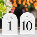 JOYIT Arch Wedding Table Numbers 1-10 by JOYIT