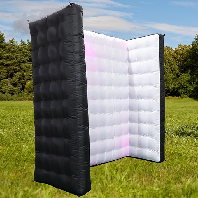 Inflatable Photo Booth Wall Background Curved Wall Background Party - Image 3