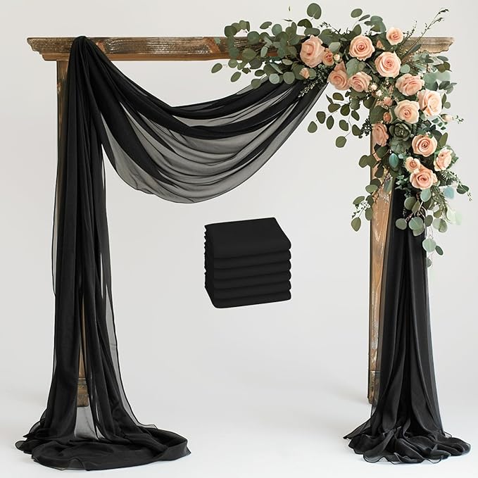 Wokceer Wedding Arch Draping Fabric by Wokceer