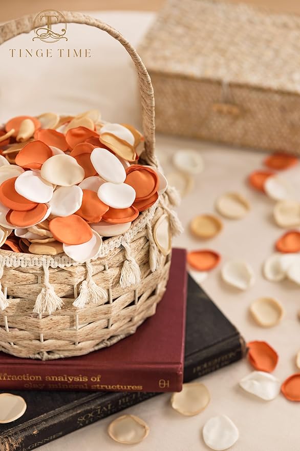 TINGE TIME 400pcs Silk Flower Petals - Image 3