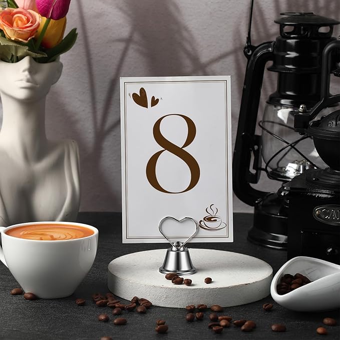 24 Pcs Table Number Holders Place Card Holders - Image 3