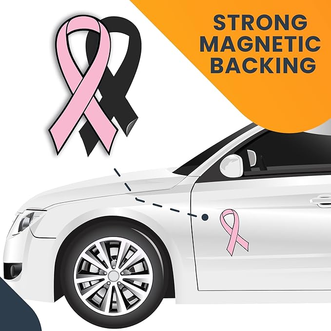 Magnet Me Up Support Breast Cancer Awareness Month, 3.5x7 Inches, Heavy Duty - Image 7