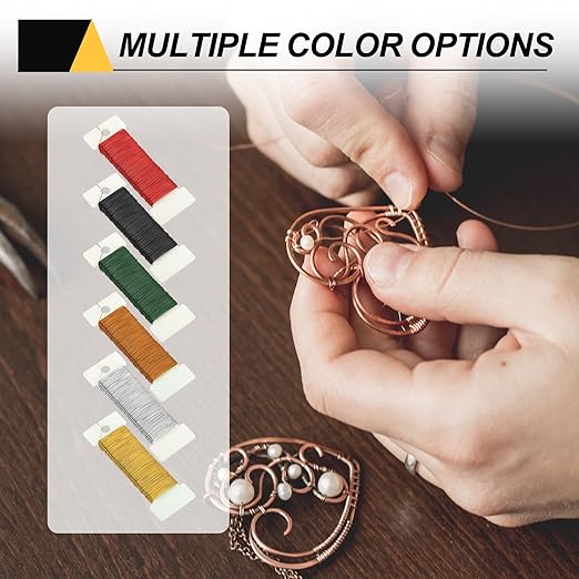 MECCANIXITY 114 Yards/345 Feet 27 Gauge Metal Floral Wire Green Flexible Paddle - Image 5