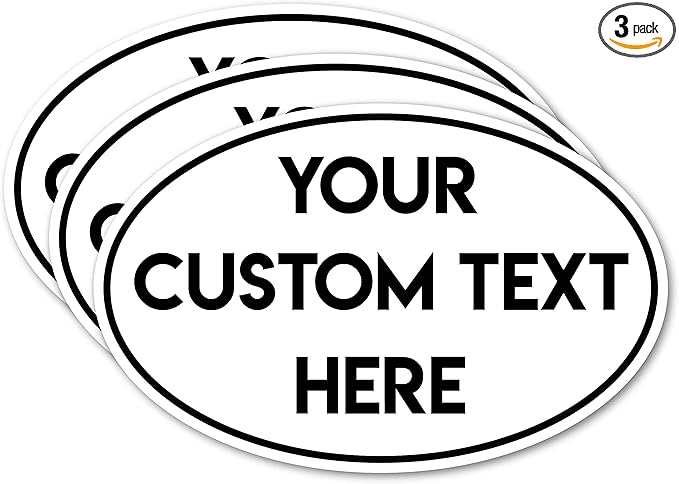 Design Your Own Custom Weatherproof Decal Text Sticker by Eggleston+Design+Co