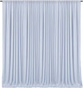 10 x 7 Feet Purple Gray Backdrop Curtain by ZEBMOON