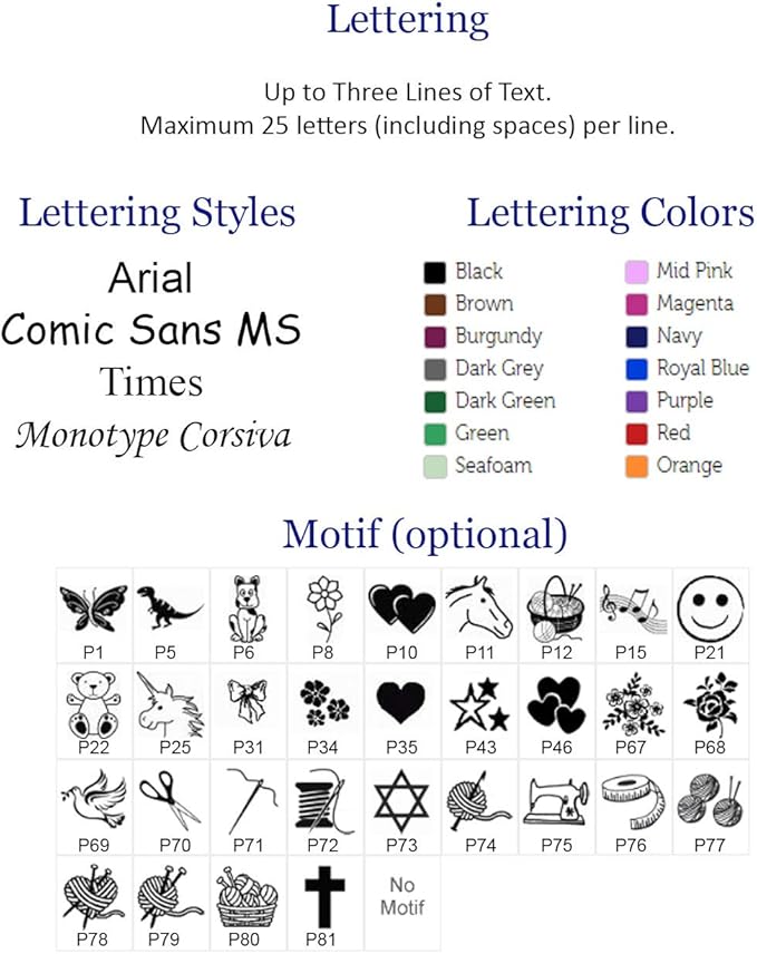 Personalized Satin Sewing Labels - Image 3