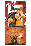 Halloween Photo Booth Props Frame Party Decorations 35 x 73Inch Halloween by Sereliy
